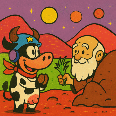 Histoires de vaches drôles, amusantes