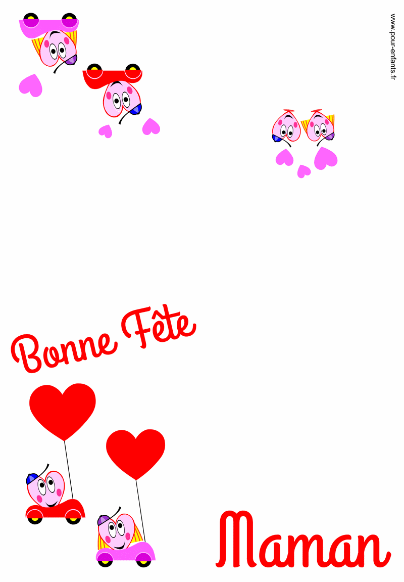  Carte FETE des MERES  imprimer pour maman fête des mères dessin à imprimer fête des mamans coloriages 