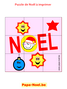 Puzzles de Noël pour maternelles à imprimer