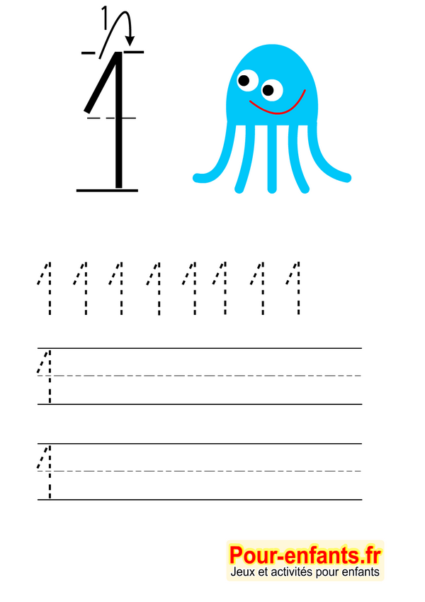 Ecrire Les Chiffres En Maternelle Apprendre écriture Chiffre 0 1 2 3 4