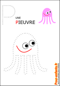 Imprimer jeux dessins A relier enfants de maternelle gratuitement jeux de points A relier gratuit pieuvre