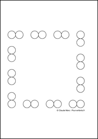 Frise maternelle  imprimer maths frises GEOMETRIQUES ps ms gs frise DECORATIVE activités enfant école maternelle dessin de frise ACTIVITE de coloriage dans un cadre