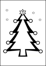 Dessin de sapin NOEL image sapins images dessins coloriage enfant gratuit à imprimer gratuitement