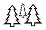 Dessin de sapin NOEL image sapins images dessins coloriage enfant gratuit à imprimer gratuitement