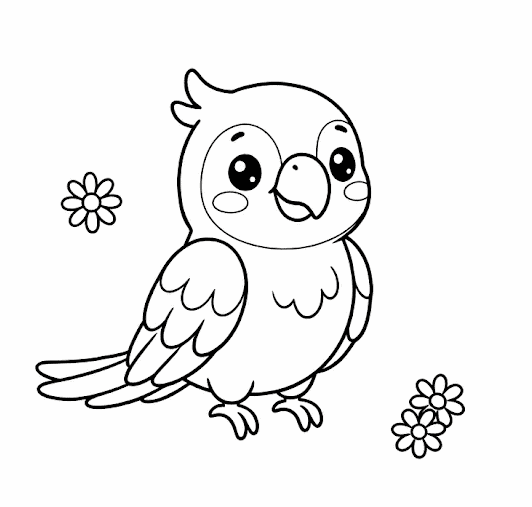 Blagues de perroquets. Illustration