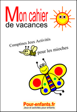 Cahier de vacances  imprimer maternelle gratuit