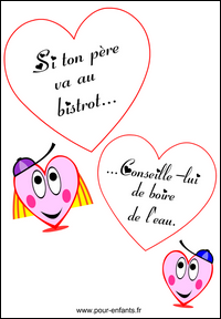 Imprimer textes pour la fête des pères dessins et coloriages fête des pères texte FETE des papas