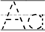 Apprendre à écrire son nom en maternelle Ecrire les lettres ACTIVITES d ecriture aide au TRACE des lettres lignes et pointills