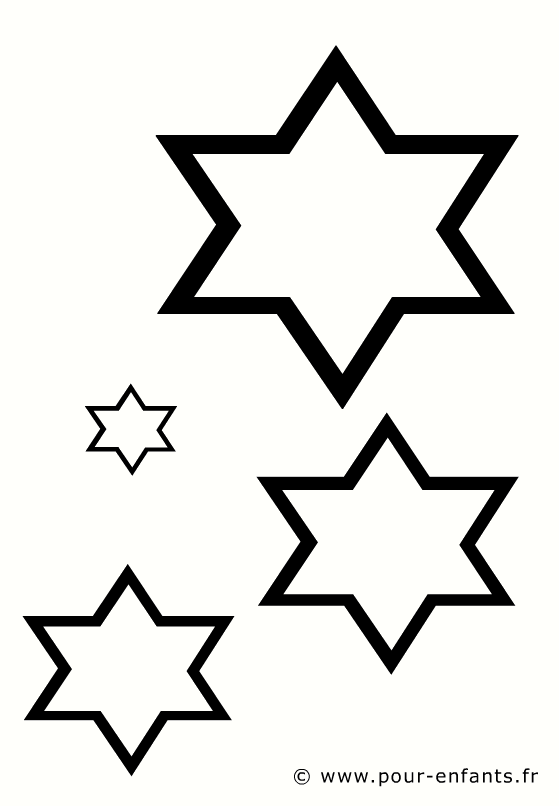 Dessin étoiles de NOEL dessins étoile de Noël image etoiles de noel